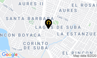 Mapa de Muebles Modernos en Bogotá D.C