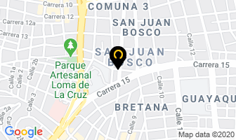 Mapa de Muebles Modulares Cruz en Cali