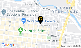Mapa de Muebles Montero en Pereira