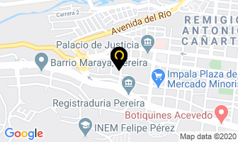 Mapa de Muebles Ricardo Montes en Pereira