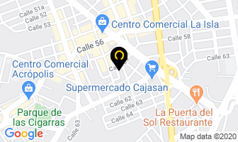 Mapa de Muebles Richard en Bucaramanga