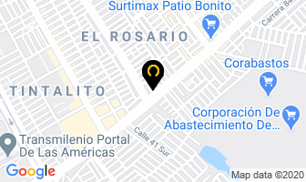 Mapa de Muebles Romero en Bogotá D.C