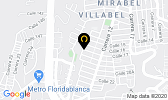 Mapa de Muebles Valdani en Floridablanca