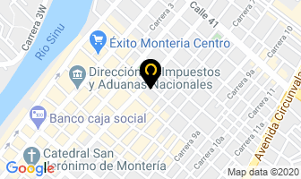 Mapa de Muebles Y Artesanias Zully en Montería