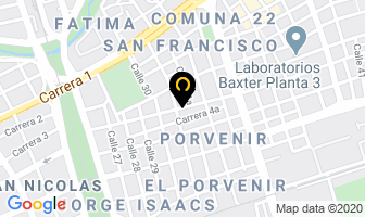 Mapa de Muebles Y Cocina Integrales en Cali