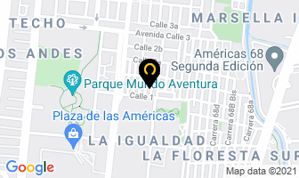 Mapa de Muebles Y Estilos en Bogotá D.C