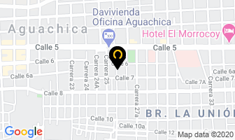 Mapa de Muebles Y Madera Jm en Aguachica