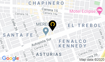 Mapa de Muebles Y Maderas en Cali