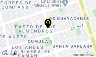 Mapa de Muebles Y Muebles Modulares en Cali