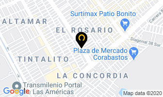 Mapa de Muebles Yendsy en Bogotá D.C