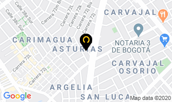 Mapa de Muebles&diseños Lubakar's en Bogotá D.C