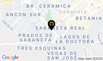 Mapa de Muelles Sabaneta en Medellín
