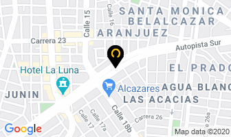 Mapa de Muiska Café en Cali
