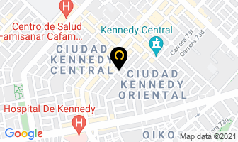 Mapa de Mujer Amor Y Vida en Bogotá D.C