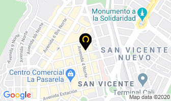 Mapa de Mujer Spa en Cali