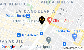 Mapa de Mujercitas en Medellín