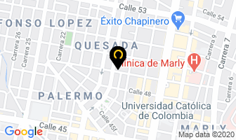 Mapa de Mullidos Y Tapizados en Bogotá D.C