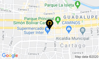 Mapa de Multi Desechables en Cartago