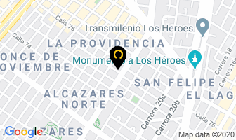 Mapa de Multi Impresos Ltda. en Bogotá D.C