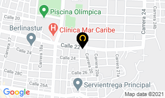 Mapa de Multi Taxi en Santa Marta