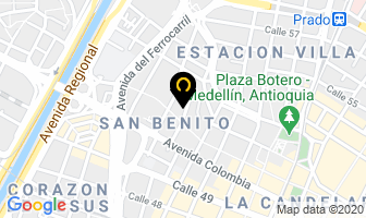 Mapa de Multiaire Medellín Ltda en Medellín