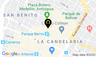 Mapa de Multibombillas S.a.s en Medellín