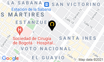 Mapa de Multibrand en Bogotá D.C