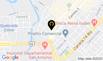 Mapa de Multicar en Pitalito
