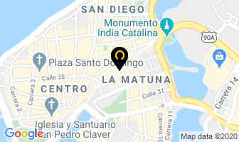 Mapa de Multicrédito en Cartagena