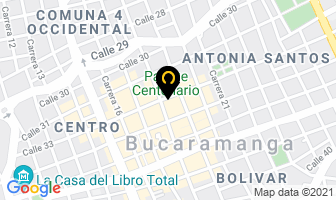 Mapa de Multielectrónica en Bucaramanga