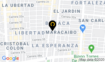 Mapa de Multieventos Cali Colombia en Cali
