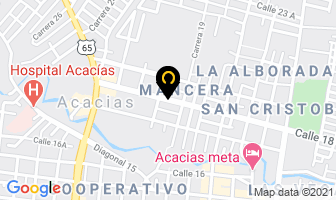Mapa de Multieventos La 18 en Acacias