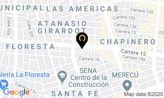 Mapa de Multiforros La 15 en Cali
