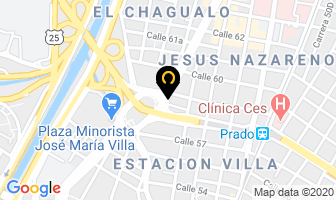 Mapa de Multillantas Antioquia en Medellín