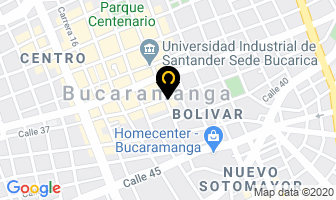 Mapa de Multimaquinas De Coser en Bucaramanga