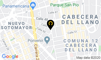 Mapa de Multimedicas E.p.s S.a en Bucaramanga