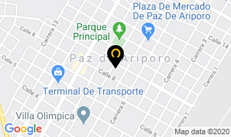 Mapa de Multimuebles Del Hogar en Paz de Ariporo