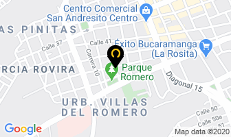 Mapa de Multimuebles Los Dos Amigos en Bucaramanga