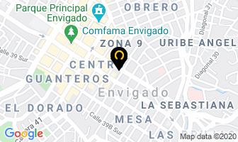 Mapa de Multimuebles M&d en Medellín