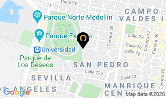Mapa de Multinox Soluciones Inoxidables en Medellín