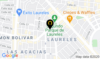 Mapa de Multipetrol en Medellín