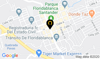 Mapa de Multirepuestos Florida en Floridablanca
