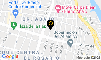 Mapa de Multiscreen B & A Ltda. en Barranquilla