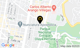 Mapa de Multisertec en Bogotá D.C
