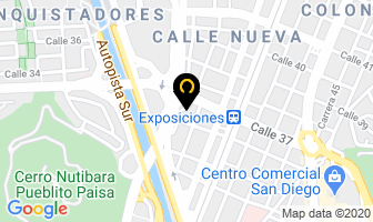 Mapa de Multiservicios en Medellín