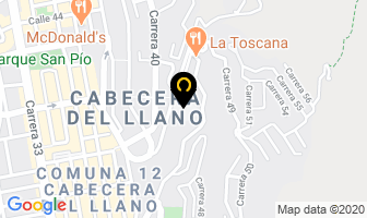 Mapa de Multiservicios “Anfora” en Bucaramanga