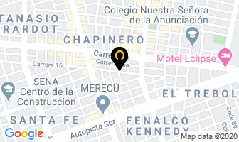 Mapa de Multiservicios Automotriz en Cali