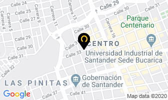 Mapa de Multiservicios Jr en Bucaramanga