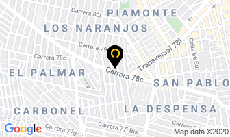 Mapa de Multiservicios M Y F en Bogotá D.C