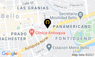 Mapa de Multiservicios Mafer en Medellín